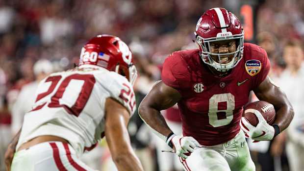 Alabama running back Josh Jacobs